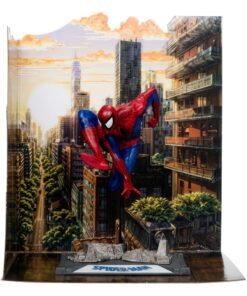 Marvel Pvc Statua 1/10 Spider-man (spider-man -6) 9 Cm Mcfarlane Toys