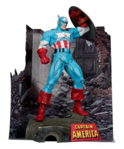 Marvel Pvc Statua 1/6 Captain America (the Amazing Spider-man -323) 28 Cm Mcfarlane Toys