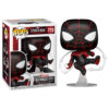 Marvel Spiderman Funko Pop Film Vinile Figura Miles Morales Tuta Tecnica Avanzata 9 cm