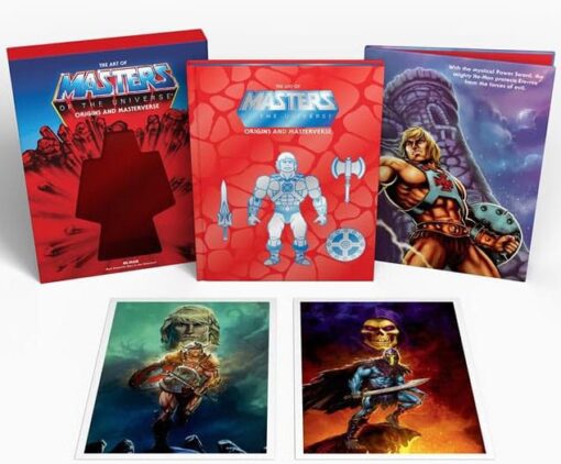 Masters Of The Universe Art Book Origins E Masterverse Deluxe Edition 1010 China