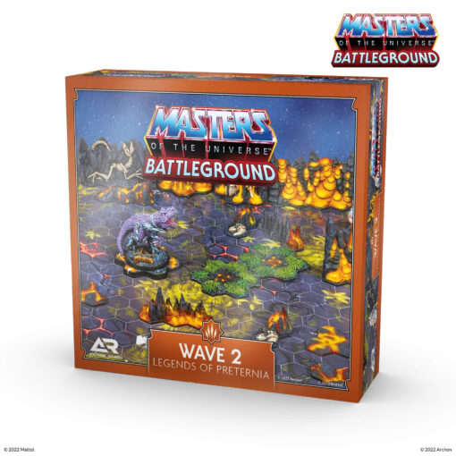 Masters of the Universe Battleground Wave2 Legends of Preternia Versione Tedesca