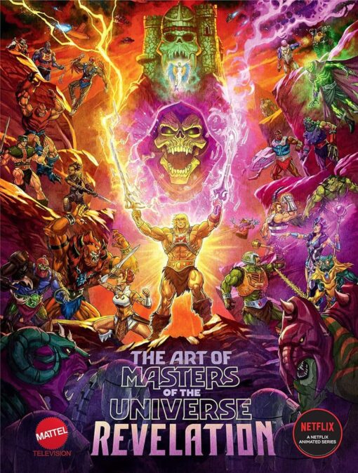 Masters Of The Universe Revelation Art Book Midas