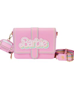 Mattel By Loungefly Crossbody Barbie 65 Anniversary Logo Loungefly