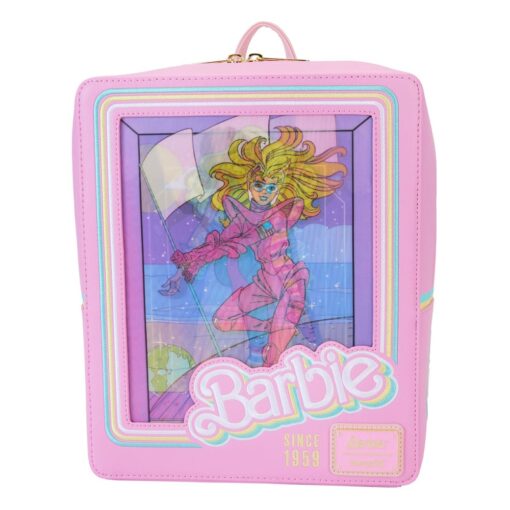 Mattel By Loungefly Zaino Mini Barbie 65th Anniversary Bambola Box Loungefly