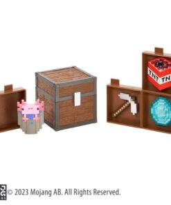 Minecraft Loot Chest Caves 10 Cm Noble Collection