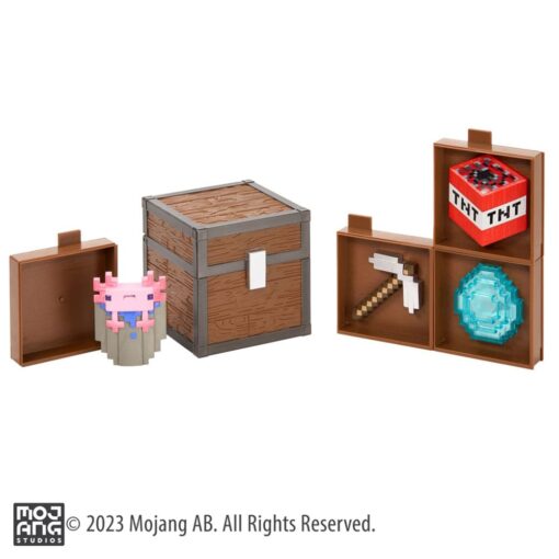 Minecraft Loot Chest Caves 10 Cm Noble Collection