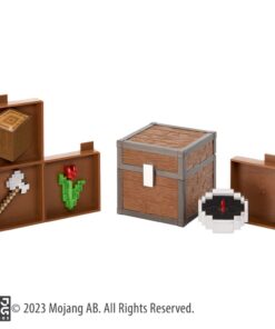 Minecraft Loot Chest Forest 10 Cm Noble Collection