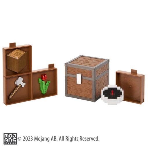 Minecraft Loot Chest Forest 10 Cm Noble Collection