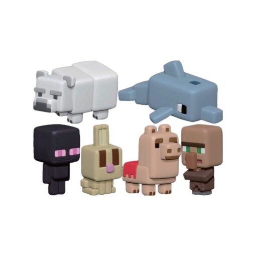 Minecraft  Squishme Anti-Stress Figures 7 Cm Series 4  Just Toys