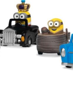 Minions Zoom Hero Pullback Vehicles Con Figures  Yume Toys