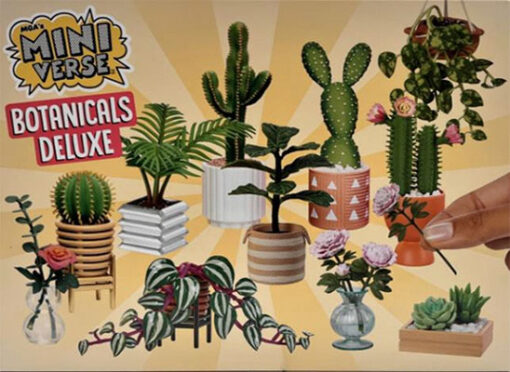 MINIVERSE MAKE IT MINI BOTANICALS DELUXE SET TOYS - GIOCATTOLI VARI