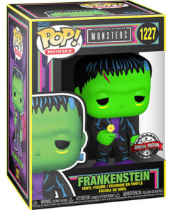 Monsters Universal Funko POP Horror Vinile Figura 9 cm Frankenstein Blacklight