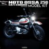 Moto Ossa 250 EA73 Enduro Model Kit 18 x 10 cm 1/12 Infinite Statue