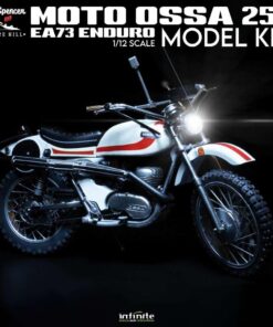 Moto Ossa 250 EA73 Enduro Model Kit 18 x 10 cm 1/12 Infinite Statue