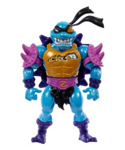 Motu X Tmnt: Turtles Of Grayskull Deluxe Action Figura Sla'ker 14 Cm Mattel