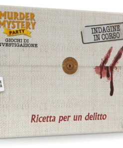 MURDER MISTERY RICETTA PER UN DELITTO GIOCHI DA TAVOLO - GIOCHI DA TAVOLO/SOCIETA'