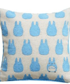 My Neighbor Totoro Cuscino Totoro Silhouette Blue 45 X 45 Cm Marushin