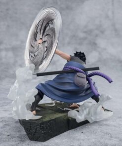 Naruto Figzero Sasuke Light E Dark Ext Statua Bandai