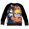 Naruto Shippuden Felpa da Bambino in Cotone Naruto e Sasuke Pierrot