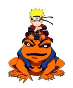 Naruto Shippuden Light Naruto E Gamakishi 20 Cm Teknofun