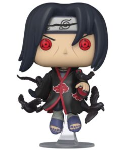 Naruto Shippuden Pop! Animation Figure Vinile Itachi con Corvi 9 Cm Funko