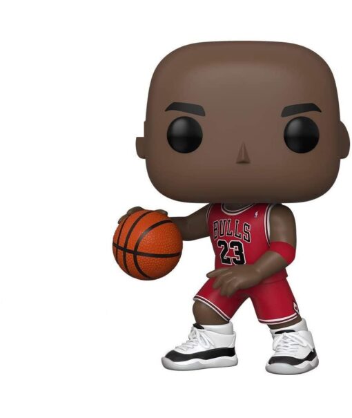 NBA Chicago Bulls Funko POP Sport Vinile Figura Michael Jordan con Divisa Rossa 25cm