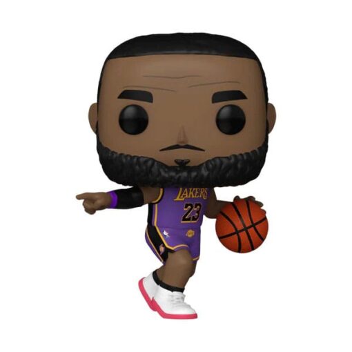 Nba Legends Pop! Sports Figure Vinile Miami Lakers LeBron James 9 Cm Funko