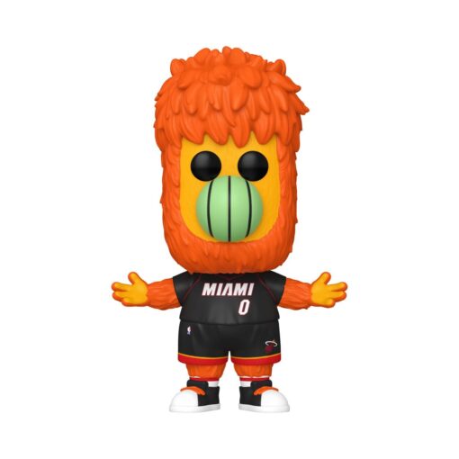 Nba Mascots Pop! Sports Vinile Figura Miami- Burnie 9 Cm Funko