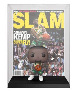 NBA Seattle Sonic Funko Pop! Cover del Basket: Slam Vinile Figura Shawn Kemp 9 Cm