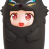 Nendoroid More Kigurumi Face Parts Case For Nendoroid Figures Black Kitsune 10 Cm Good Smile Company