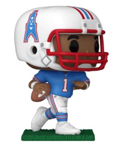 Nfl: Legends Pop! Sports Vinile Figura Oilers- Warren Moon 9 Cm Funko