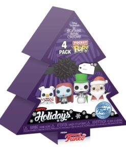 Nightmare Before Natale Pocket Pop! Vinile Figura 4-pack Tree Holiday 4 Cm Funko