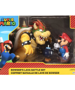 Nintendo Super Mario Bowser Vs Super Mario Special Set Jakks Pacific