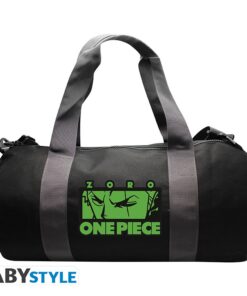 One Piece - Borsa Sportiva "zoro" - Grey/black