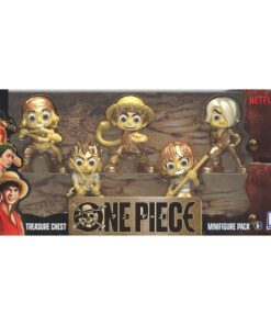 One Piece Mini Figures Set Gold 6 Cm BOTI