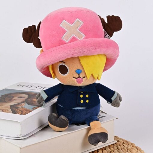 One Piece Peluche Figura Chopper X Sanji 25 Cm Sakami Merchandise