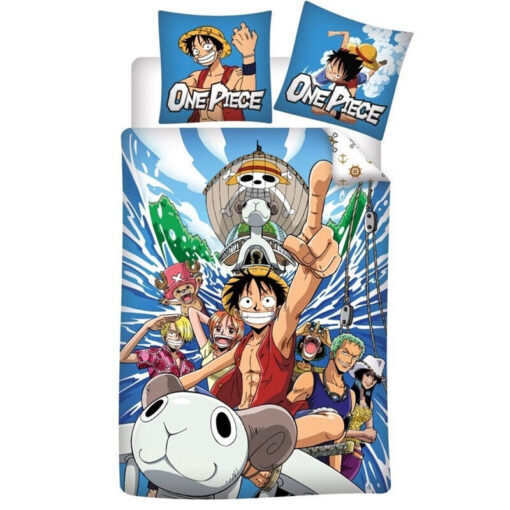 One Piece Policotton Copripiumino Letto 90cm Toei Animation