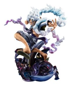 One Piece P.O.P. "Maximum" Statua Pvc Monkey D. Luffy Gear 5Th 23 Cm Megahouse