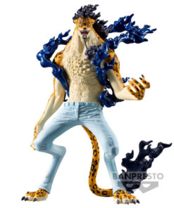 One Piece Rob Lucci King Of Artist Figura 19cm Banpresto