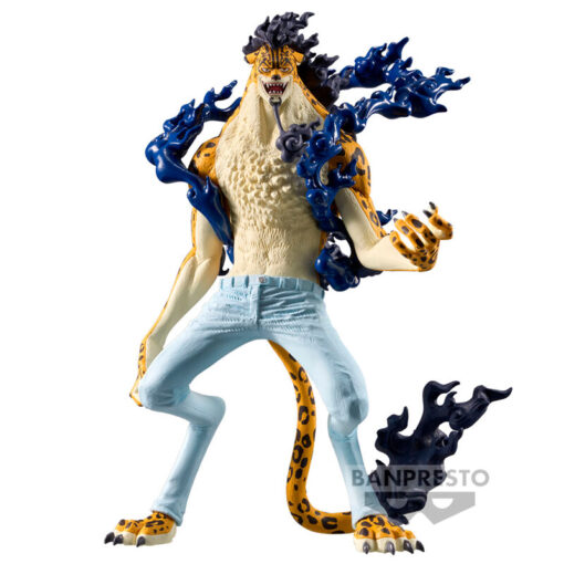 One Piece Rob Lucci King Of Artist Figura 19cm Banpresto