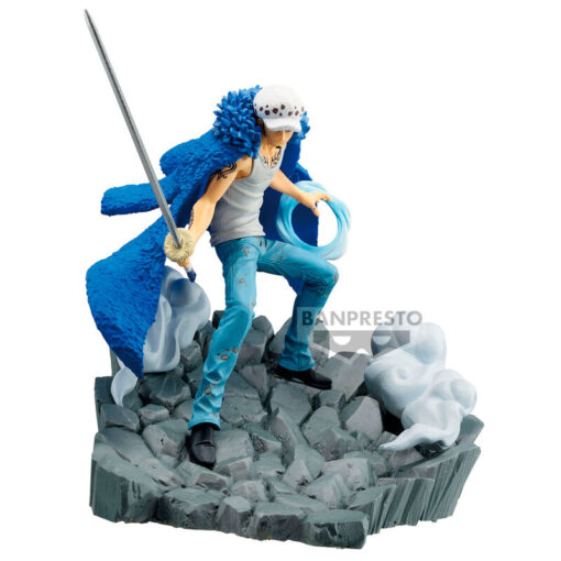 One Piece Trafalgar Law Senkozekkei Figura 11cm Banpresto