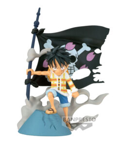 One Piece Wcf Log Stories Monkey D Luffy Figura 8cm Banpresto