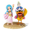 One Piece World Collectable Log Series Nefeltari Vivi & Karoo Figura 7cm Banpresto