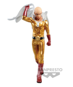 One Punch Man Metalic Color Saitama Metalic Figura 20cm Banpresto