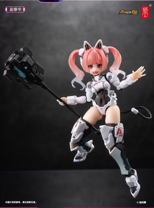 Original Character Action Figura 1/12 Eved Series Ambra-02 (strike Cat) Ambra 13 Cm Snail Shell