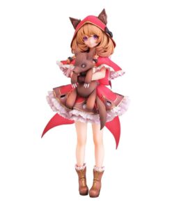 Original Character Pvc Statua 1/7 Okamizukin-chan Illustration By Shugao 23 Cm Wing