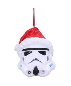 Original Stormtrooper Hanging Tree Ornament Santa Cappello 8 Cm Nemesis Now