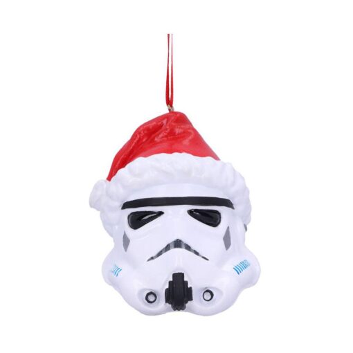 Original Stormtrooper Hanging Tree Ornament Santa Cappello 8 Cm Nemesis Now