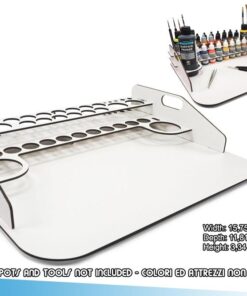 Paint Display E Work Station 40x30 Accessori Per Modellismo Vallejo