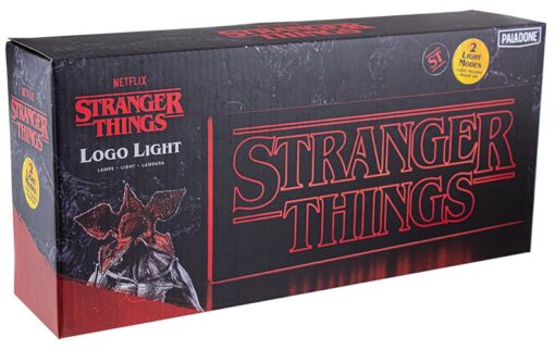 PALADONE* LAMPADA STRANGER THINGS LOGO TV SERIES - LAMPADE